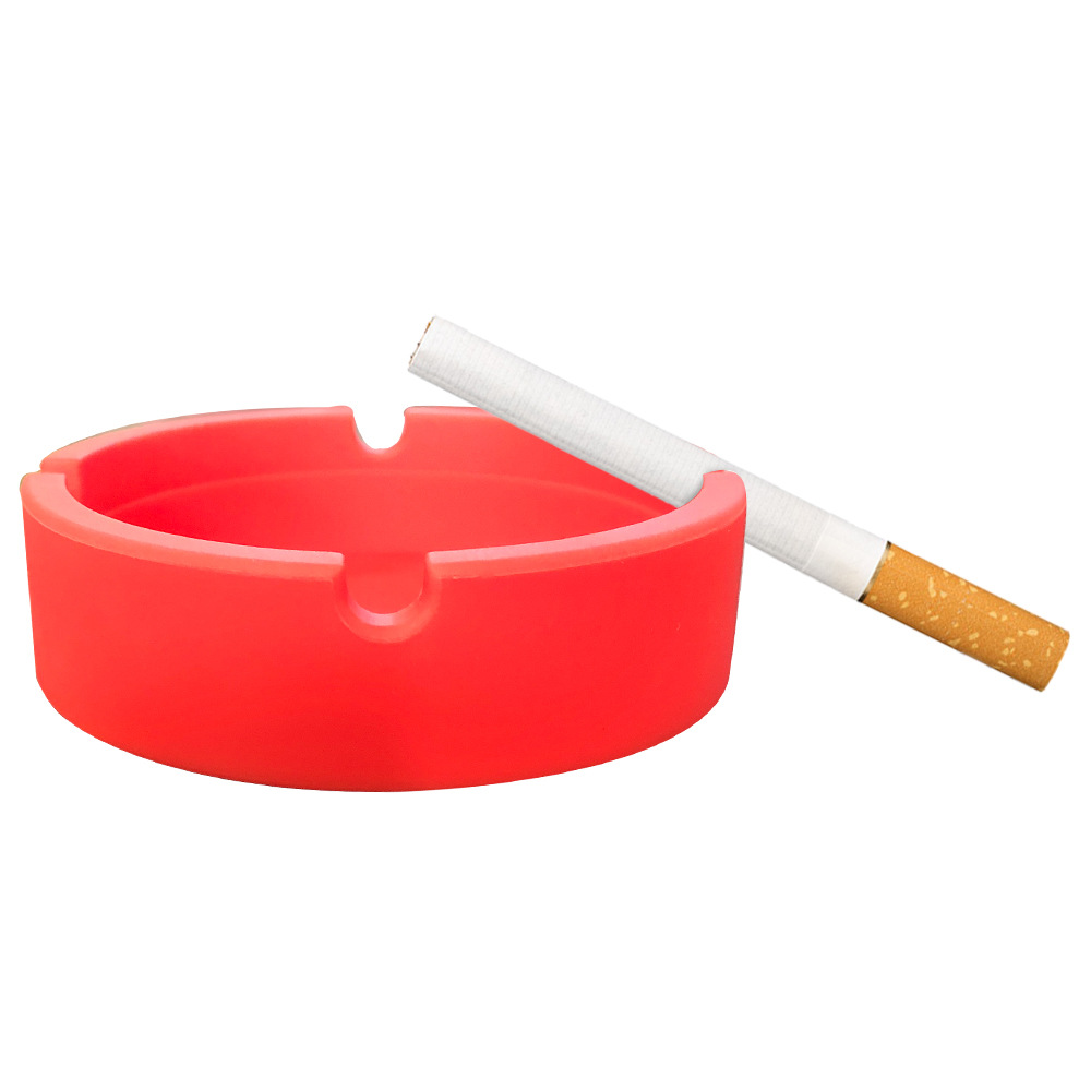 DPSP114 Silicone ashtray KTV conference bar living room household round small silicone ashtray5