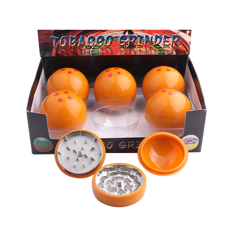 DPAG026 2.2 Inch Three Layers Cartoon Dragon Ball Grinder