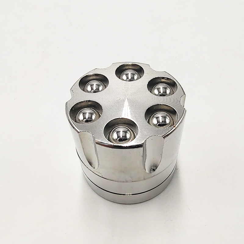 DPAG078 Bullet Design Dia. 40mm Different Colors Zinc herb grinders