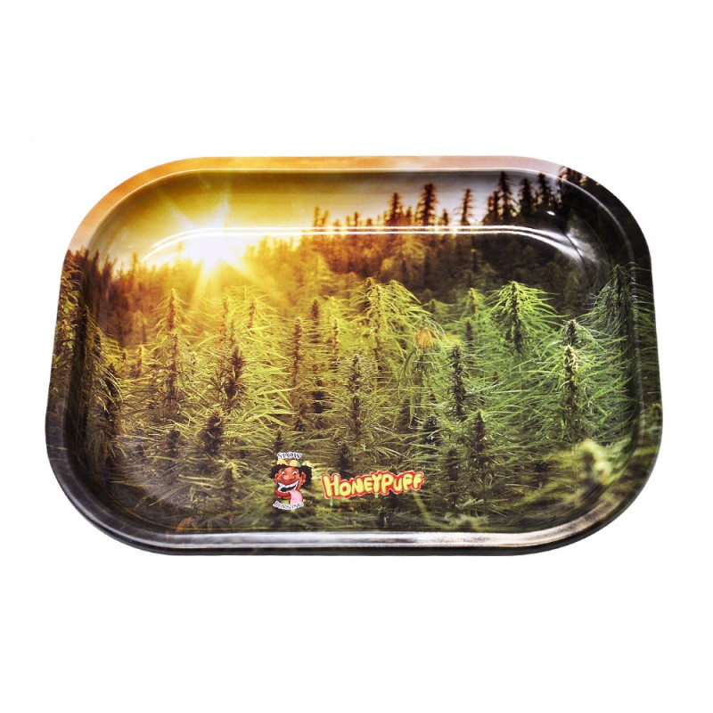 DPRT001 280*180mm Metal Tin Rolling Tray