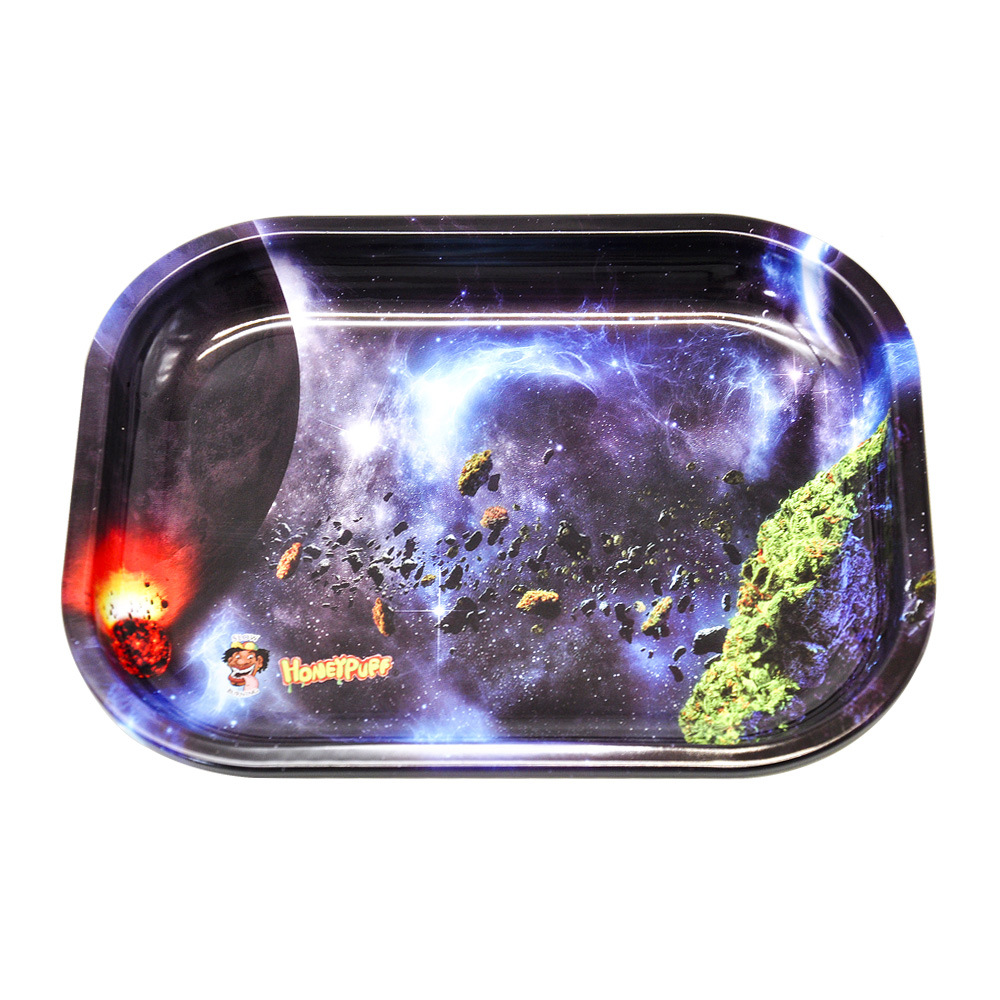 DPRT001 280*180mm Metal Tin Rolling Tray4