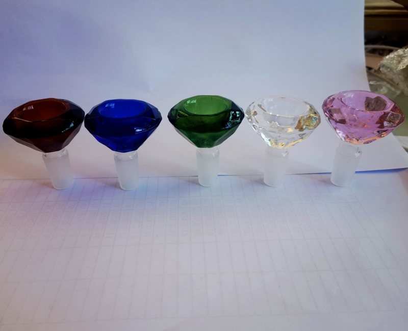 DPGB116 Colored diamond Glass bowl