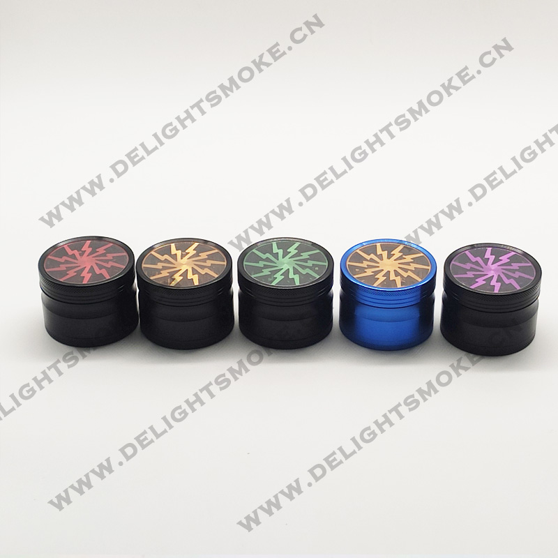 DPAG011 Hot Sale Different Color Available Superior 2.5 inch Aluminium Tobacco Herb Grinder