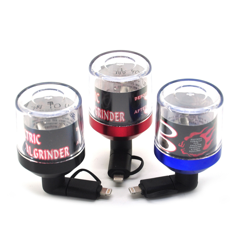 DPAG075 Two Layer Dia.43mm spice grinder usb electric herb grinders2