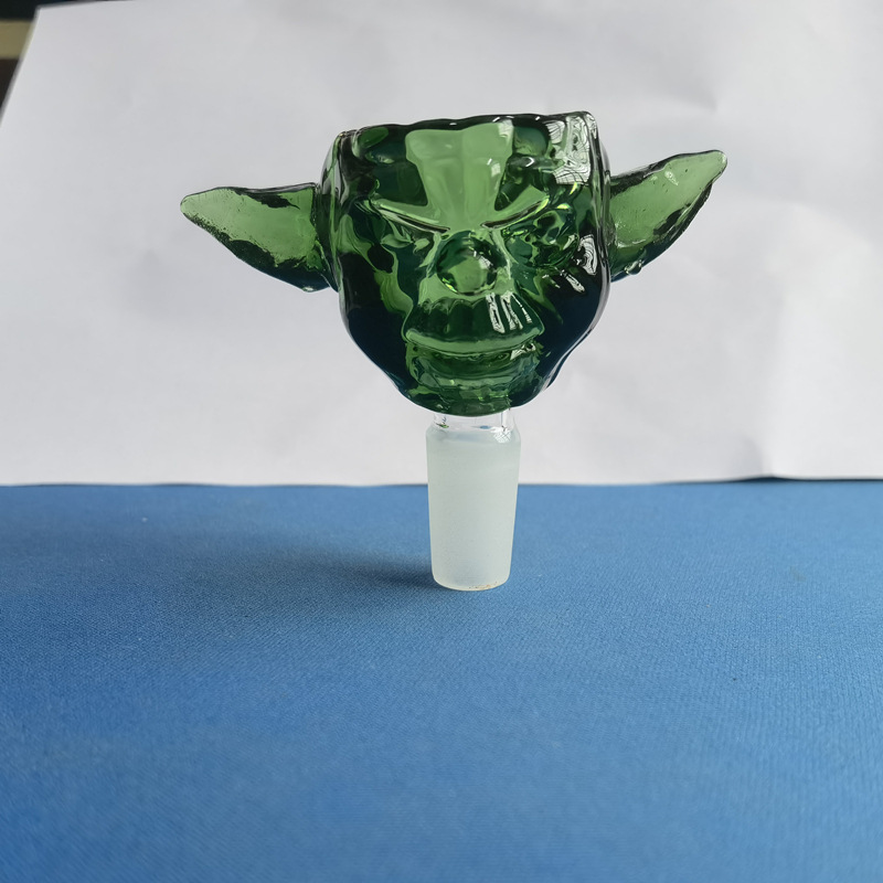 DPGB130 Colored yoda glass bowl