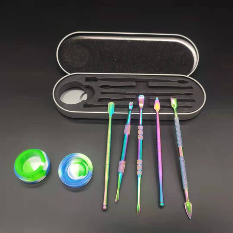 DPSD004 DPSD005 Dabber Tool Kit 5 types Tool Set Kits Stainless Steel Wax Vape Dabber