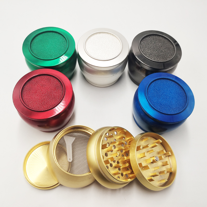 DPAG060 Dia. 60mm Different Color Four Layers Zinc Smoke Grinder